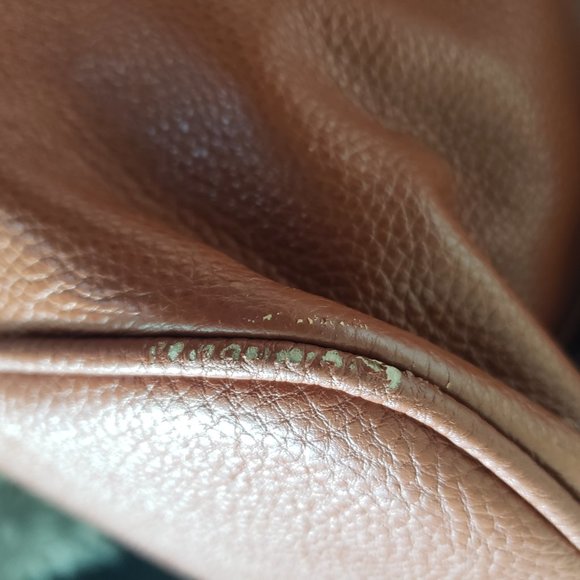 KGB Black Label Brown Leather Tote - Picture 10 of 11